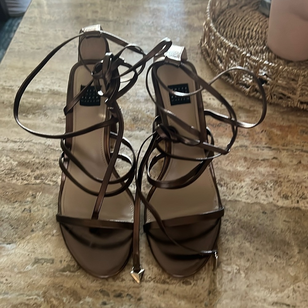 Worn once! White House Black Market heels bought at original price avaiable!